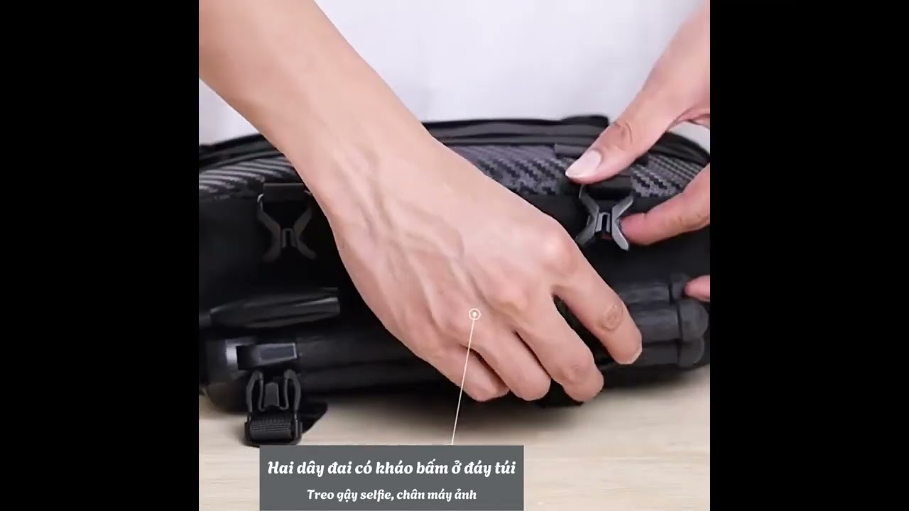Túi đeo chéo, đeo bụng đi du lịch - OZUKO 9676