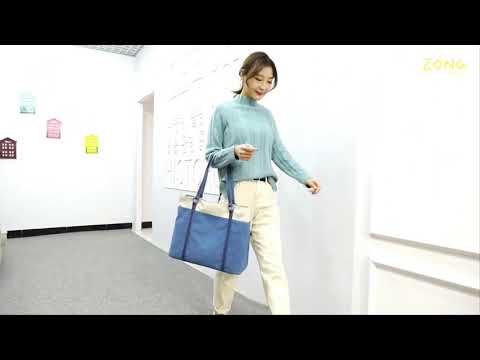 Túi Tote canvas vintage nữ cao cấp size lớn – KVKY – 1901