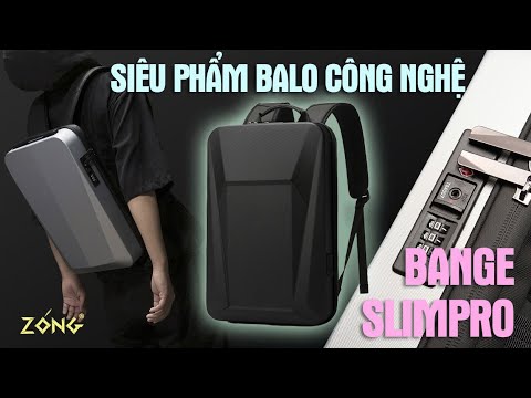 Review Balo laptop gaming, công sở, khóa số chống trộm 14/15.6 inch – BANGE SLIMPRO