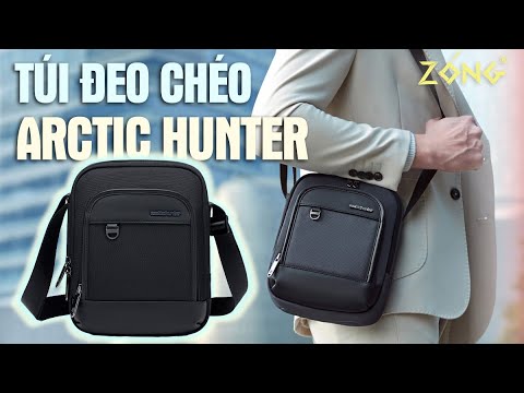 Review Túi đeo chéo Arctic Hunter 689 - Túi messenger nhỏ gọn, phong cách sang trọng.