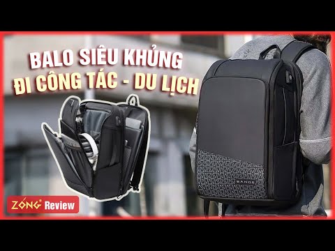Review Balo laptop, du lịch gaming đa năng, dung tích lớn – 17 inch – BANGE SOLO – 22005