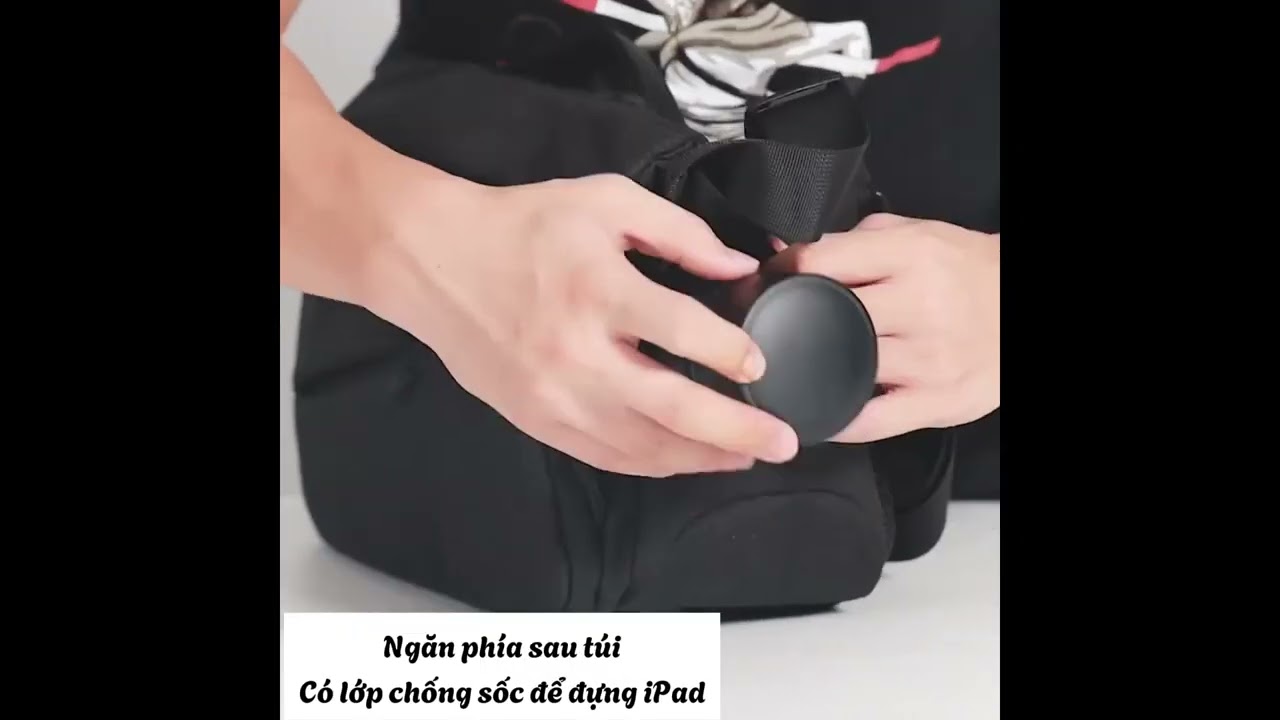 Túi đeo chéo/ đeo hông đa năng đựng IPAD – OZUKO 9349