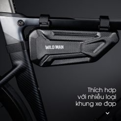 Túi treo khung xe đạp chống nước 1.2L – WILD MAN XT4