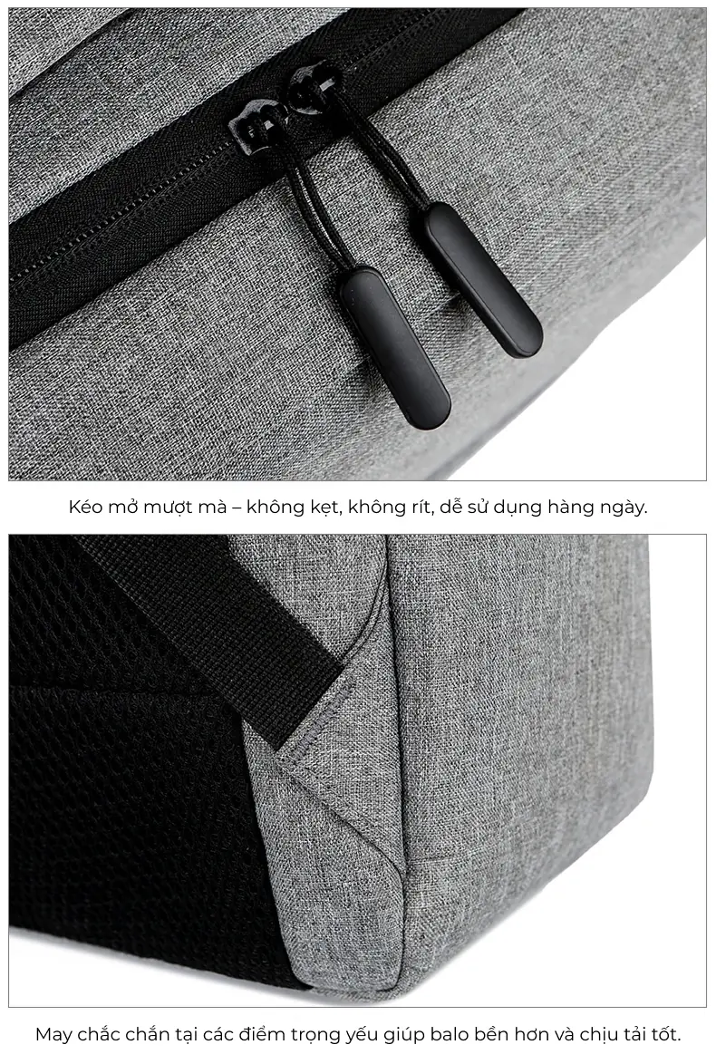 Balo laptop 17 inch giá rẻ in logo theo yêu cầu Frame 125