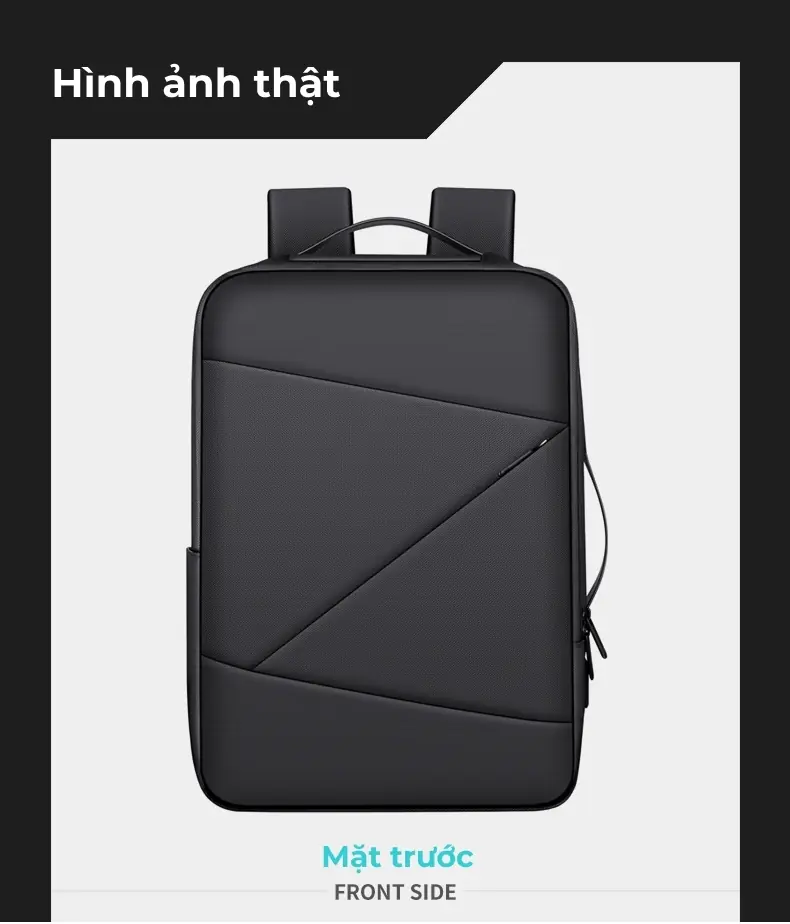 Balo laptop du lịch cao cấp công suất lớn in logo theo yêu cầu Frame 47