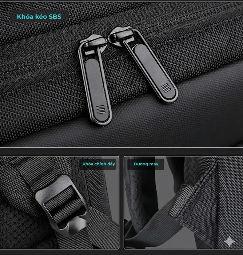 Balo laptop du lịch cao cấp công suất lớn in logo theo yêu cầu Frame 54 1