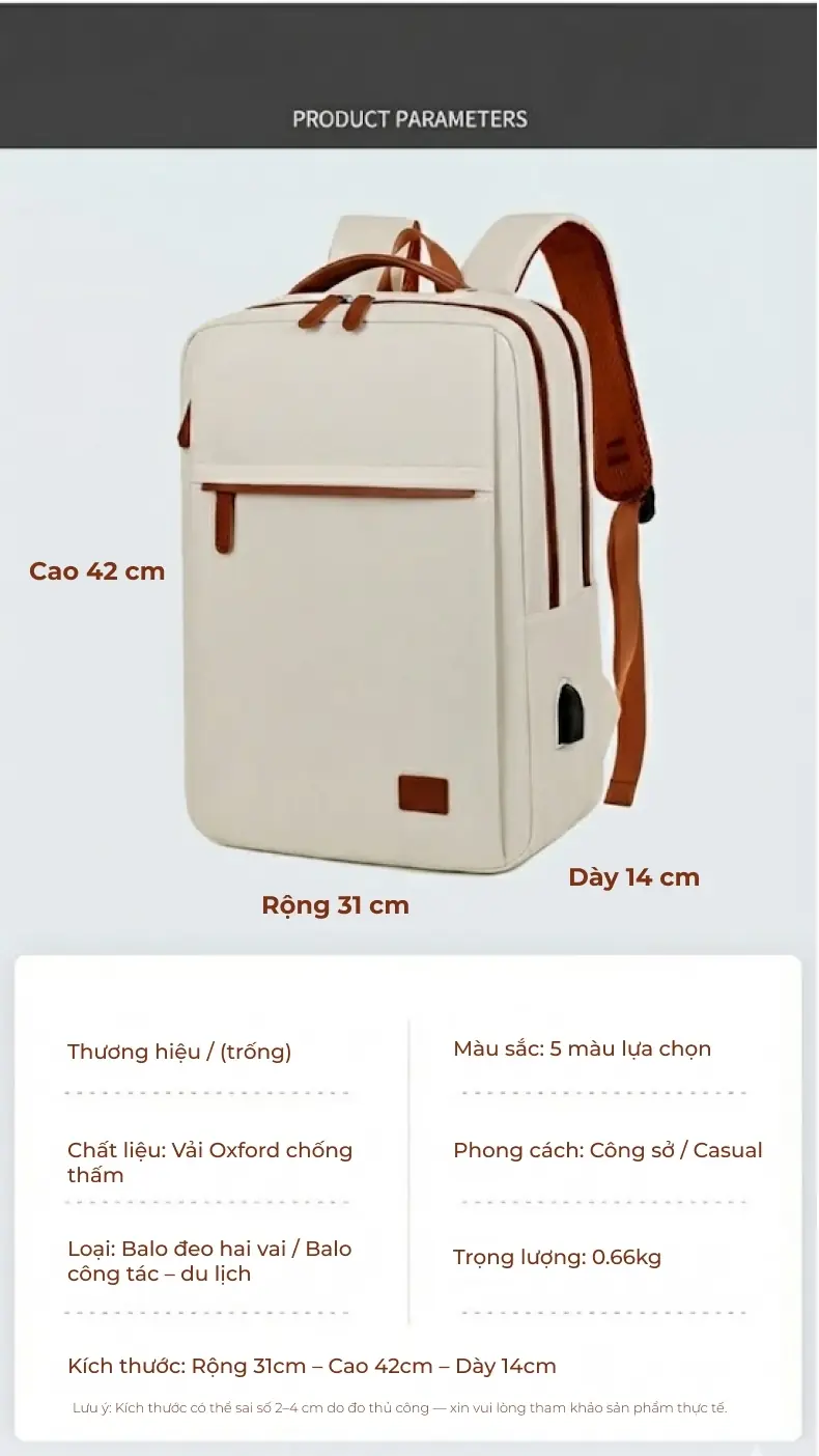 Balo sinh viên in logo theo yêu cầu Frame 58