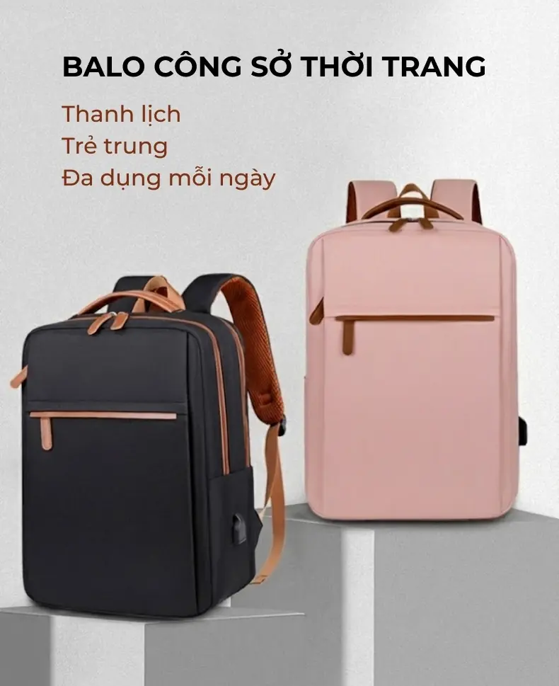 Balo sinh viên in logo theo yêu cầu Frame 63