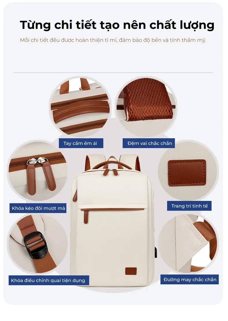 Balo sinh viên in logo theo yêu cầu Frame 76