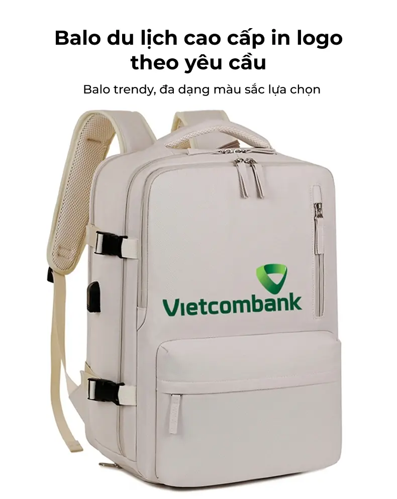 Balo du lịch cao cấp in logo theo yêu cầu balo du lich cao cap in logo theo yeu cau