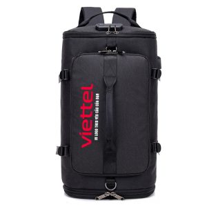 Balo Du Lich Co Khoa So In Logo Theo Yeu Cau