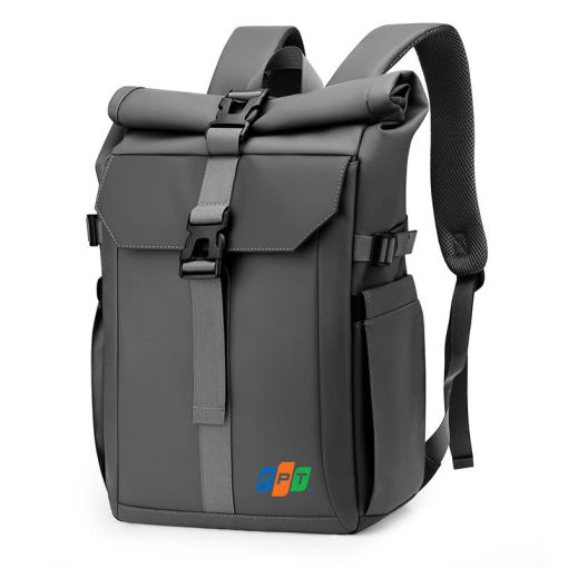 Balo Du Lich Phuot Rolltop In Logo Theo Yeu Cau Mau Trang Nga