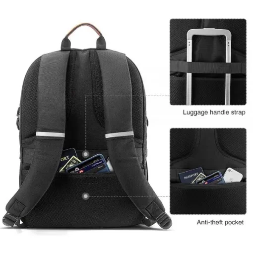 Balo Laptop Tomtoc Travel Backpack For Ultrabook 15 22l A76 4