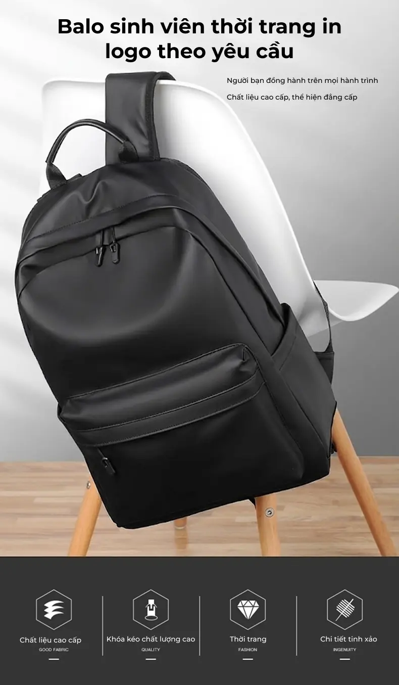 Balo sinh viên thời trang in logo theo yêu cầu balo sinh vien thoi trang in logo theo yeu cau 1