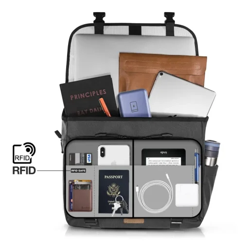 Tui Xach Laptop Tomtoc Messenger Multi Function Waterproof 14 15 Inch 16