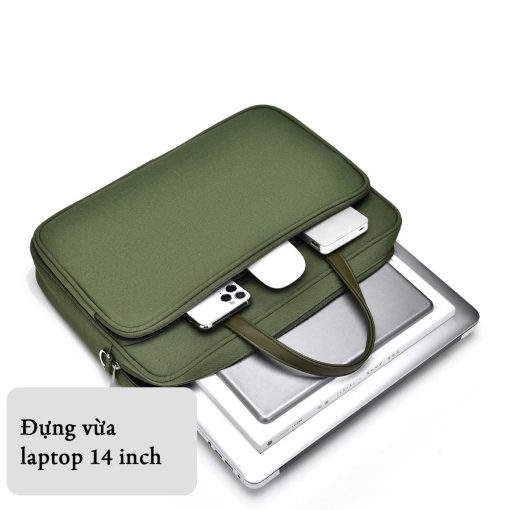 Tui Xach Unisex Dung Laptop Cao Cap In Logo Theo Yeu Cau