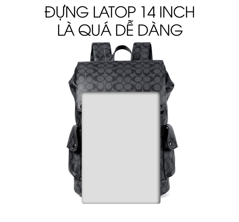 balo laptop ke caro thoi trang phong cach 6630 23