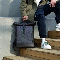 Balo Rolltop thiết kế thời trang unisex chống thấm nước Balo Rolltop Thiet Ke Thoi Trang Unisex Chong Tham Nuoc 5