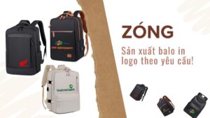 San Xuat Balo In Logo Theo Yeu Cau Qua Tang Doanh Nghiep