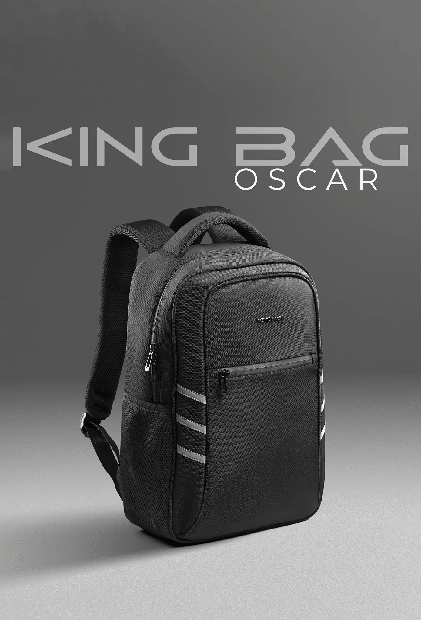 KINGBAG OSCAR - Balo Laptop gọn nhẹ 2 1 a