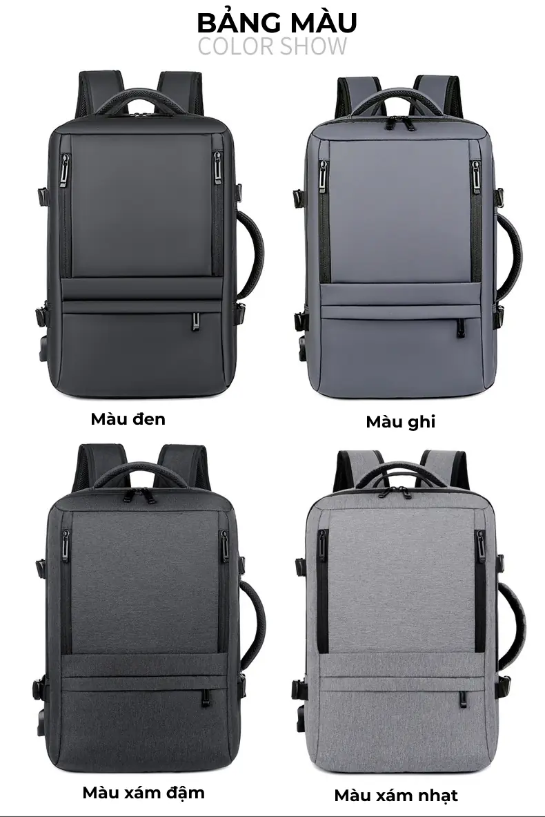 Balo công sở mở rộng dung tích in logo theo yêu cầu balo cong so mo rong dung tich in logo theo yeu cau 10