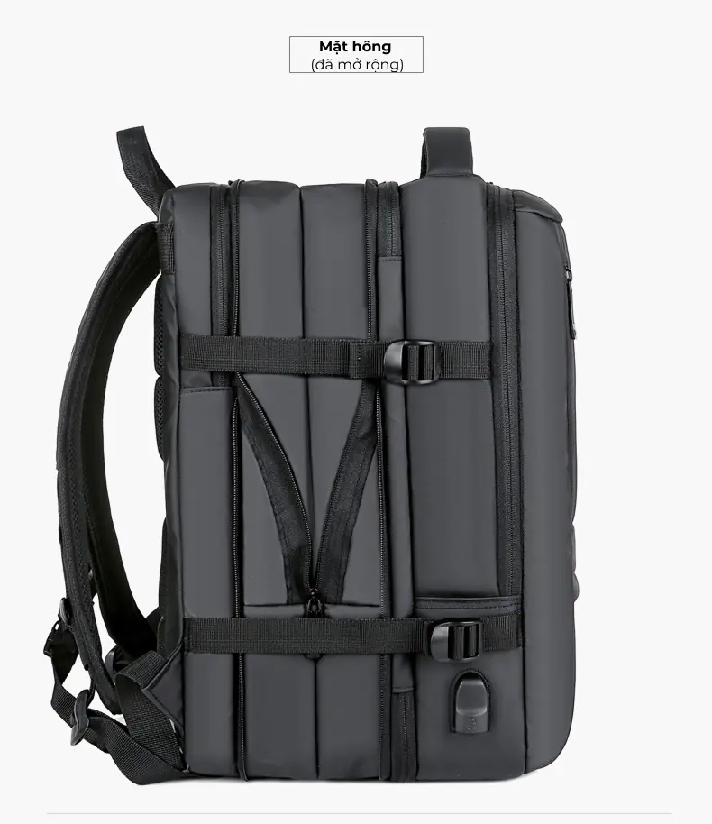 Balo công sở mở rộng dung tích in logo theo yêu cầu balo cong so mo rong dung tich in logo theo yeu cau 14