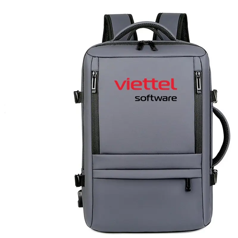 Balo công sở mở rộng dung tích in logo theo yêu cầu Balo công sở mở rộng dung tích in logo theo yêu cầu - Ảnh 3