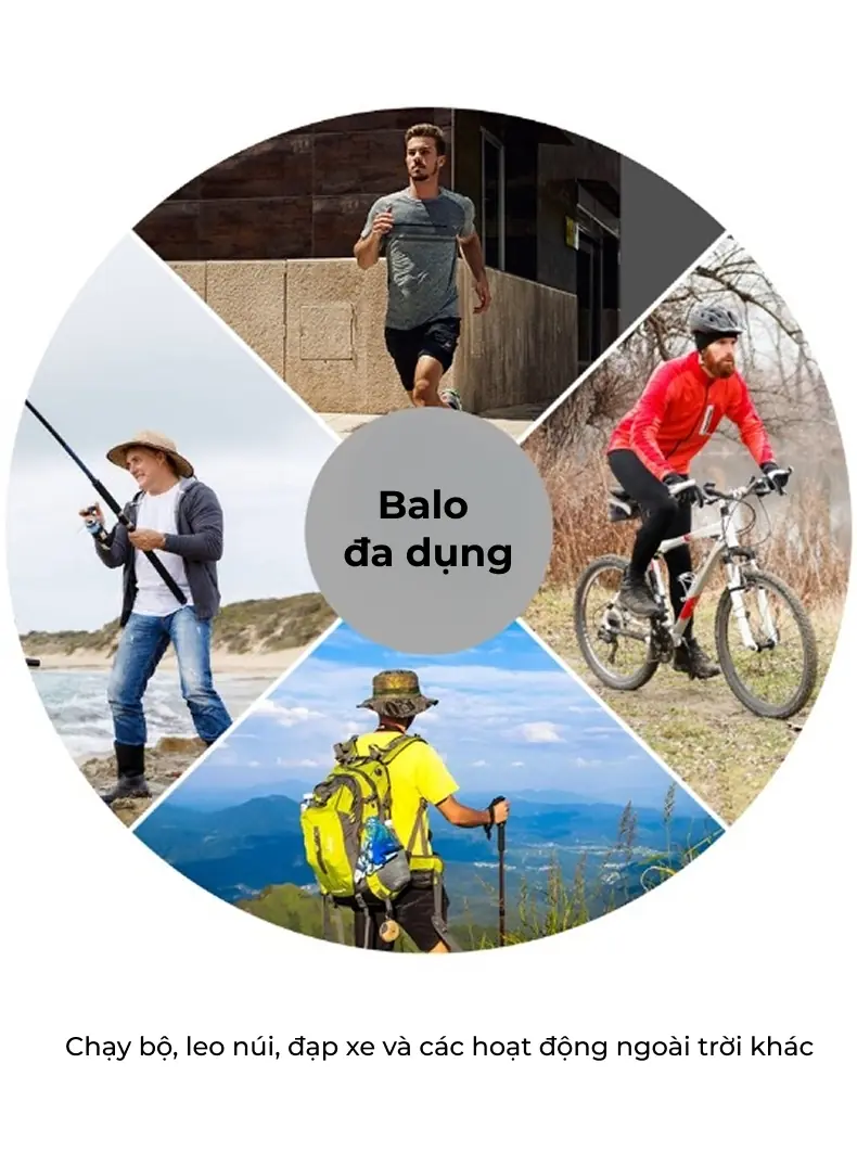 Balo thể thao, phượt, leo núi chống thấm nước – 20 lít – NEVO RHINO 5165 balo the thao phuot leo nui chong tham nuoc 20 lit nevo rhino 5165 11