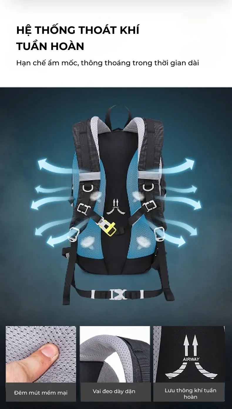 Balo thể thao, phượt, leo núi chống thấm nước – 20 lít – NEVO RHINO 5165 balo the thao phuot leo nui chong tham nuoc 20 lit nevo rhino 5165 12