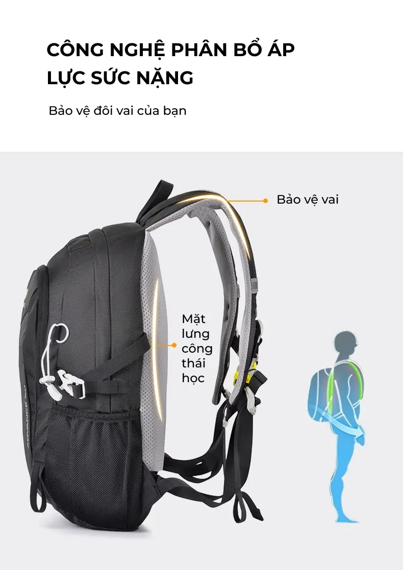 Balo thể thao, phượt, leo núi chống thấm nước – 20 lít – NEVO RHINO 5165 balo the thao phuot leo nui chong tham nuoc 20 lit nevo rhino 5165 14