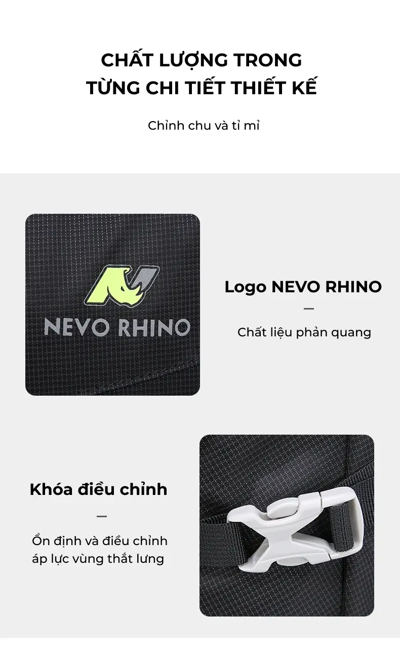 Balo thể thao, phượt, leo núi chống thấm nước – 20 lít – NEVO RHINO 5165 balo the thao phuot leo nui chong tham nuoc 20 lit nevo rhino 5165 15