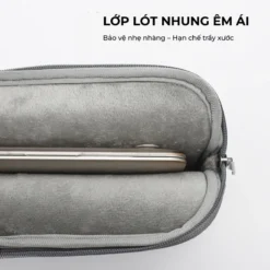 tui chong soc laptop macbook 13 inch lot nhung cao cap 2