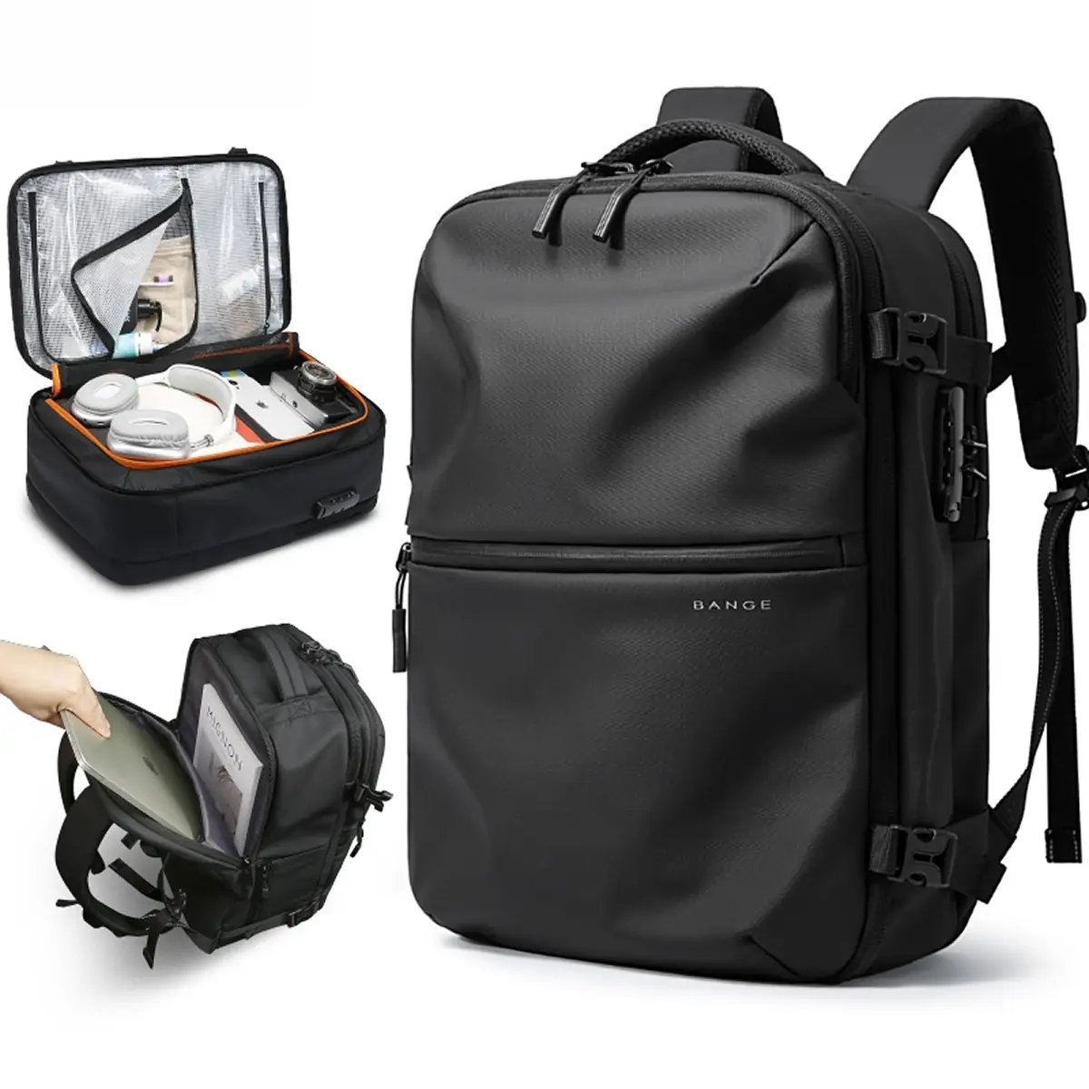 Balo du lịch mới có khóa số mới BANGE 7875 Balo du lịch mới có khóa số mới BANGE 7875 - Ảnh 3