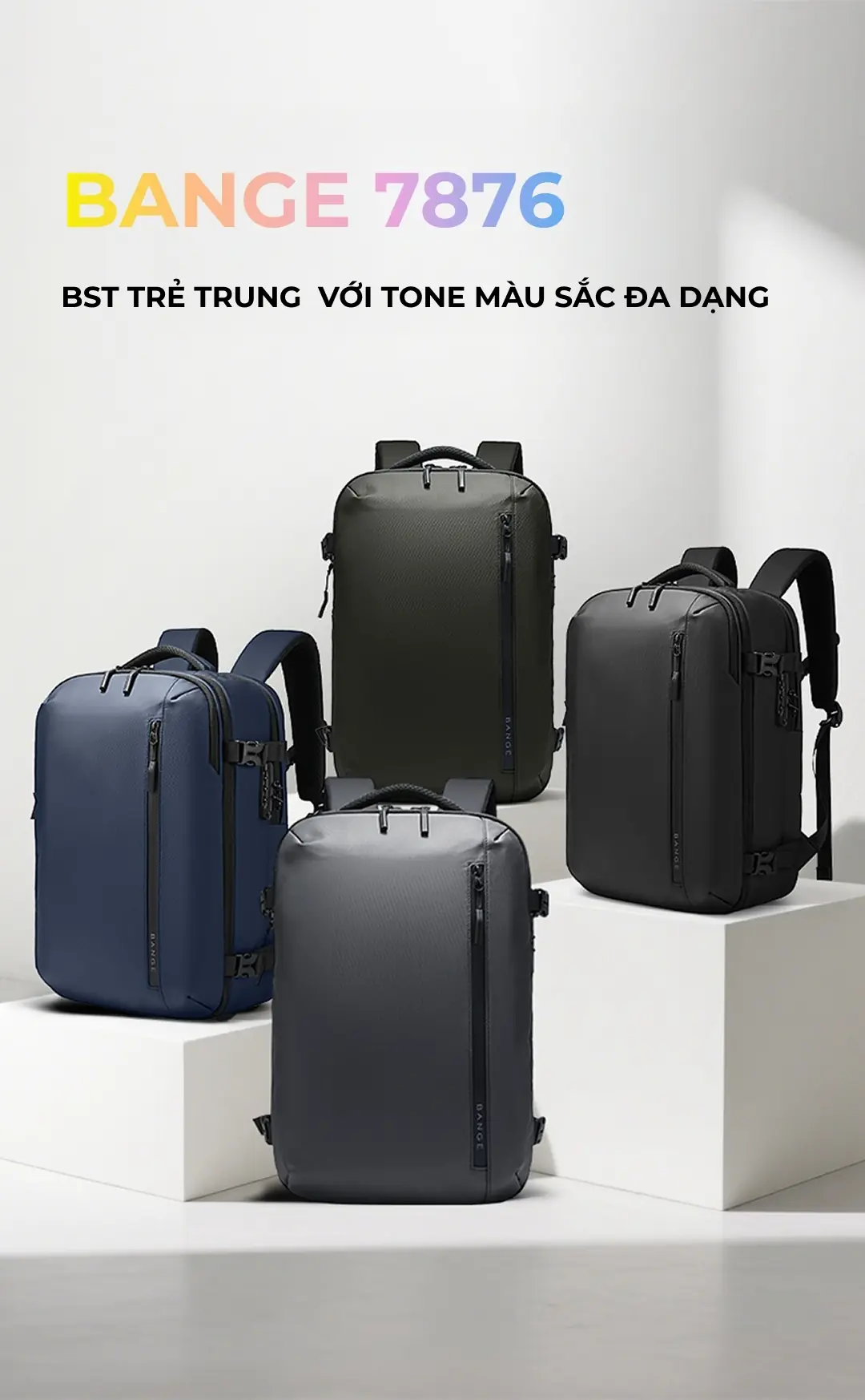 Balo du lịch unisex công suất lớn cao cấp BANGE 7876 balo du lich unisex cong suat lon cao cap bange 7876 9