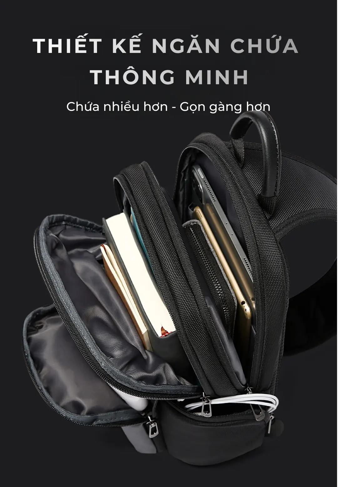 tui deo cheo cao cap bange 7718 phong cach the thao nam tinh 14