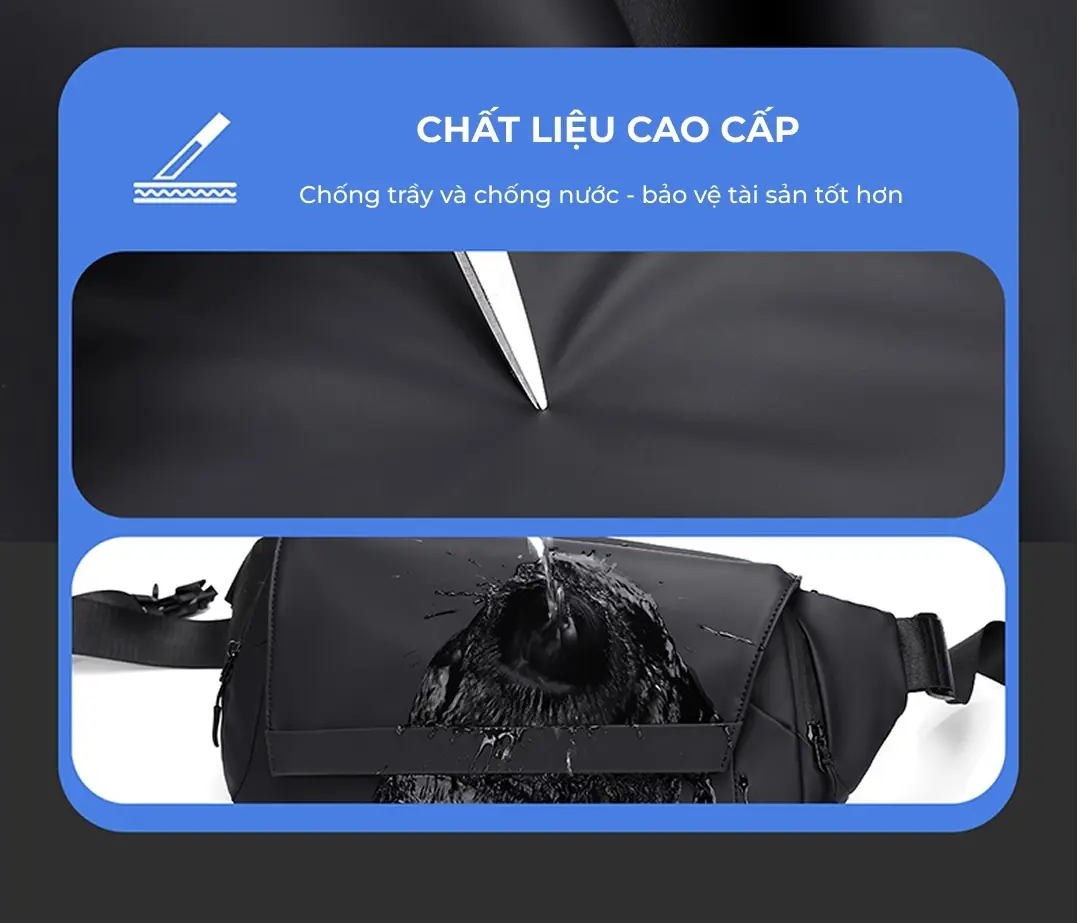 Túi đeo chéo nam phong cách thể thao in logo theo yêu cầu tui deo cheo nam phong cach the thao in logo theo yeu cau 16