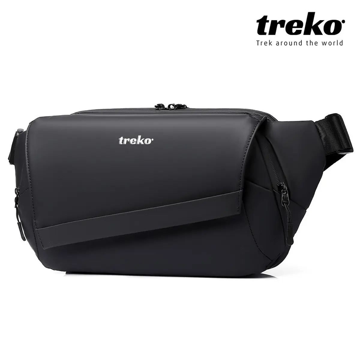 Túi đeo chéo nam phong cách thể thao in logo theo yêu cầu Túi đeo chéo nam phong cách thể thao in logo theo yêu cầu - Ảnh 3