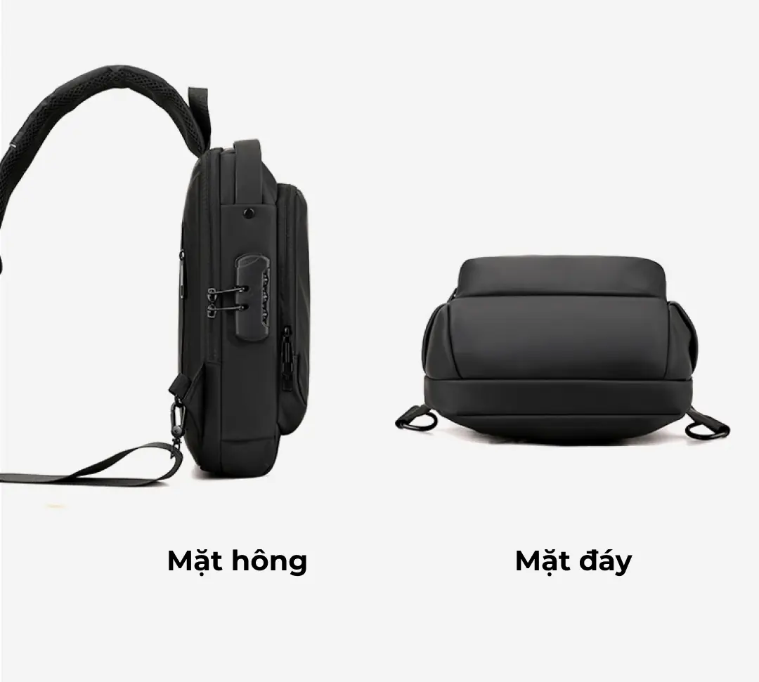 Túi đeo chéo, túi bao tử nam có khóa số in logo theo yêu cầu tui deo cheo tui bao tu nam co khoa so in logo theo yeu cau 12