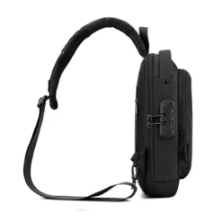 Túi đeo chéo, túi bao tử nam có khóa số in logo theo yêu cầu tui deo cheo tui bao tu nam co khoa so in logo theo yeu cau 3