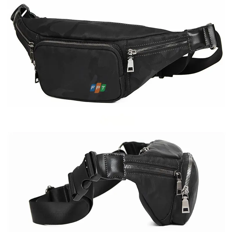 Túi bao tử hoạ tiết nam tính, thiết kế hiện đại in logo theo yêu cầu Túi bao tử hoạ tiết nam tính, thiết kế hiện đại in logo theo yêu cầu - Ảnh 2