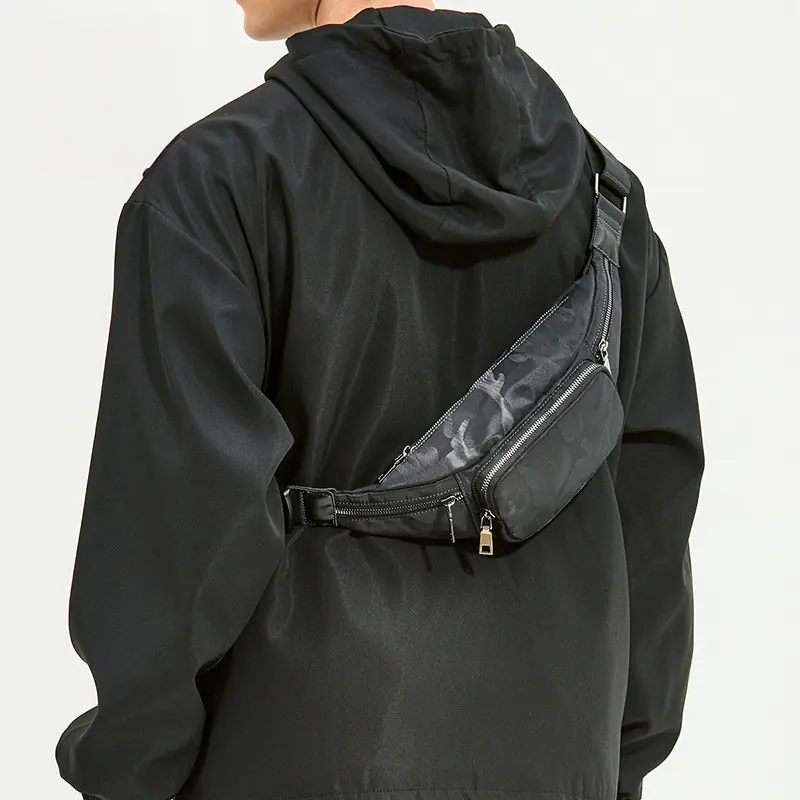 Túi bao tử hoạ tiết nam tính, thiết kế hiện đại in logo theo yêu cầu Túi bao tử hoạ tiết nam tính, thiết kế hiện đại in logo theo yêu cầu - Ảnh 6