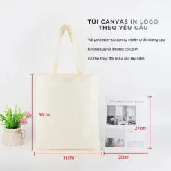 tui canvas in logo theo yeu cau day du kich thuoc danh cho hoc sinh sinh vien qua tang doanh nghiep 11