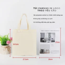 tui canvas in logo theo yeu cau day du kich thuoc danh cho hoc sinh sinh vien qua tang doanh nghiep 12