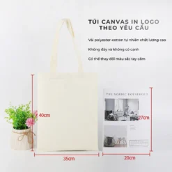 tui canvas in logo theo yeu cau day du kich thuoc danh cho hoc sinh sinh vien qua tang doanh nghiep 5