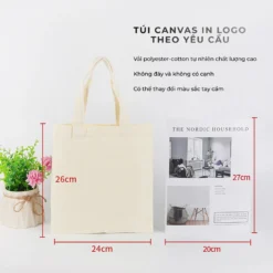 tui canvas in logo theo yeu cau day du kich thuoc danh cho hoc sinh sinh vien qua tang doanh nghiep 7