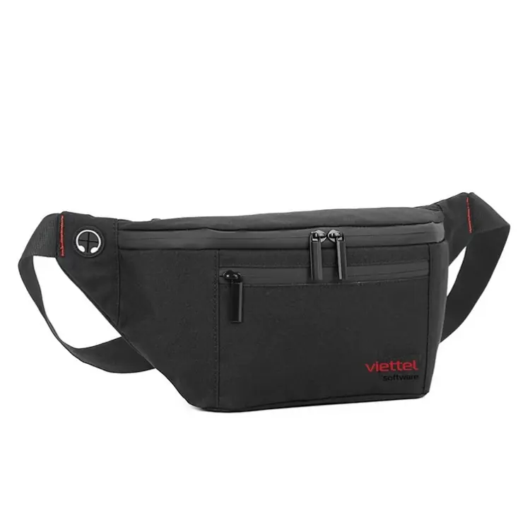 Túi đeo chéo, đeo hông đa năng, đa phong cách in logo theo yêu cầu tui deo cheo deo hong da nang da phong cach in logo theo yeu cau 14