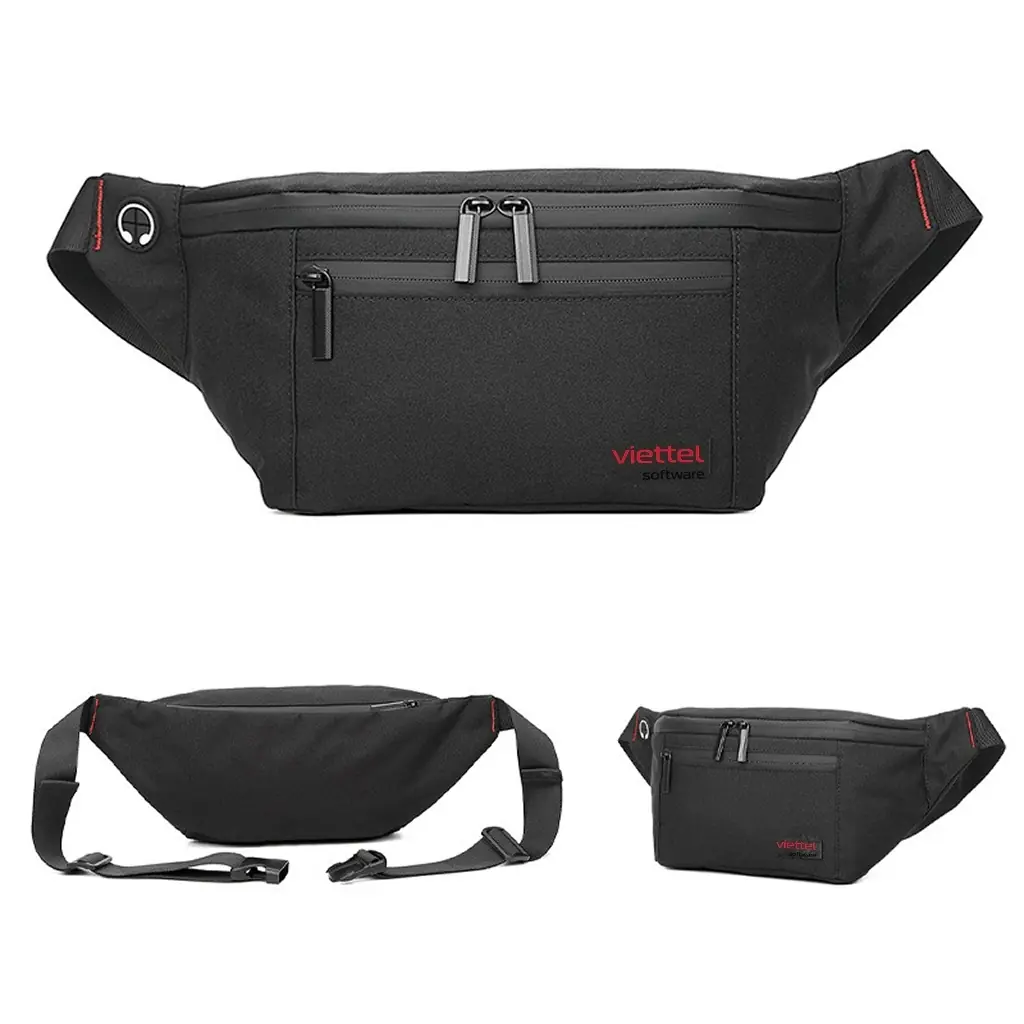 Túi đeo chéo, đeo hông đa năng, đa phong cách in logo theo yêu cầu Túi đeo chéo, đeo hông đa năng, đa phong cách in logo theo yêu cầu - Ảnh 6