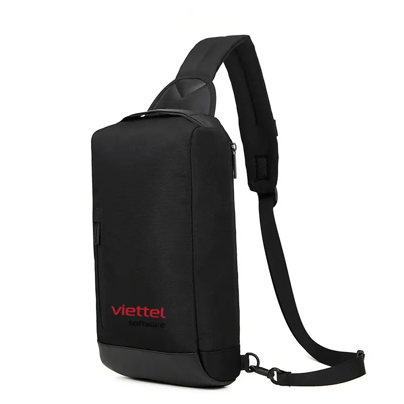 Túi đeo chéo nam thời trang in logo theo yêu cầu Túi đeo chéo nam thời trang in logo theo yêu cầu - Ảnh 2