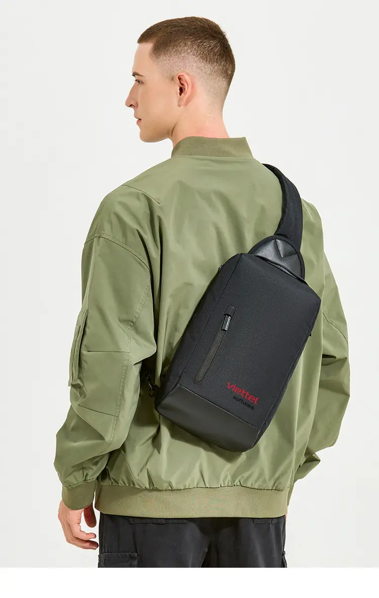 Túi đeo chéo nam thời trang in logo theo yêu cầu tui deo cheo nam thoi trang in logo theo yeu cau 9