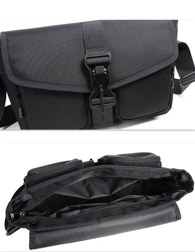 Túi đeo chéo nắp gài nam tối giản in logo theo yêu cầu tui deo cheo nap gai nam toi gian in logo theo yeu cau 10